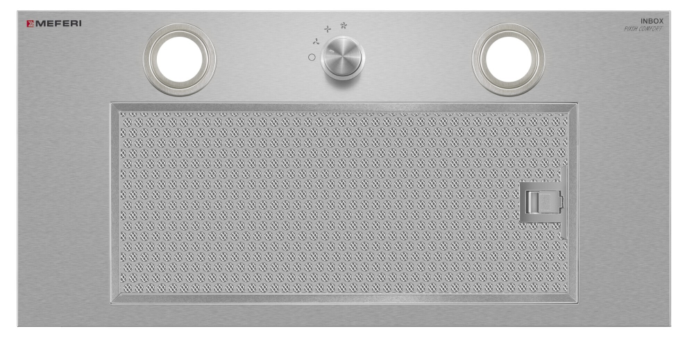 Полновстраиваемая вытяжка Meferi INBOX60IX PUSH COMFORT фото 5