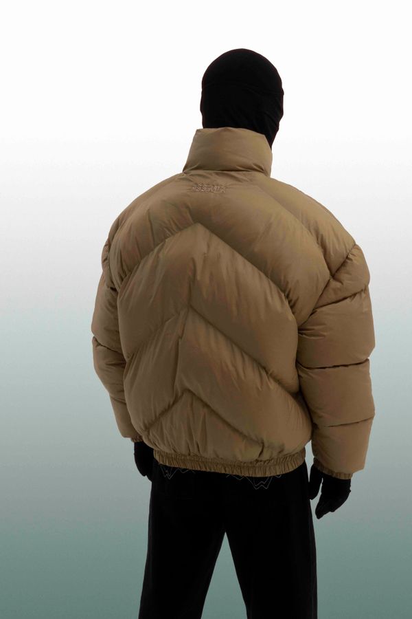 Пуховик Ark Puffer бежевый - фото 7