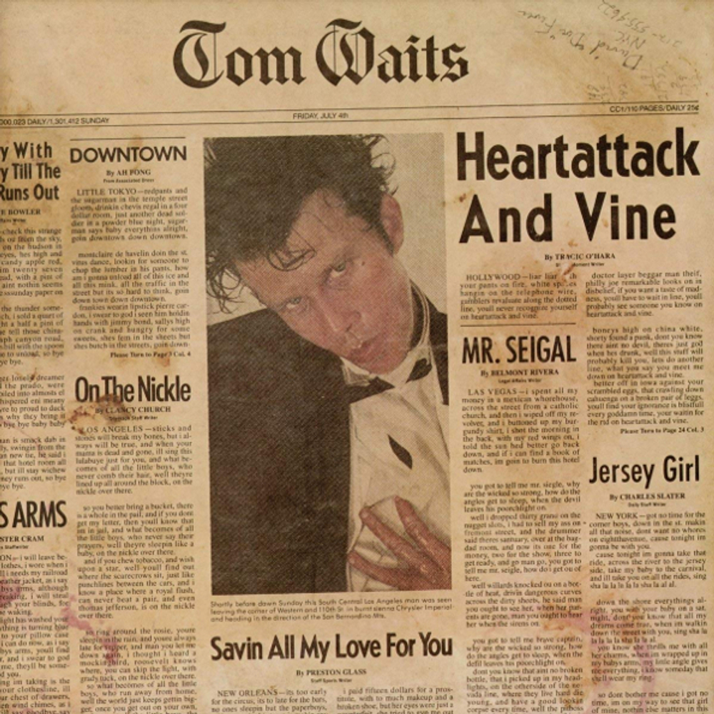Tom Waits / Heartattack And Vine (Clear Vinyl)(LP)
