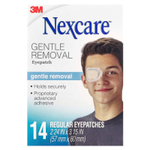 Nexcare, Повязка для бережного удаления, 14 обычных повязок для глаз