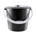 Ведро 10 л - хозяйственное с крышкой (особо прочное)