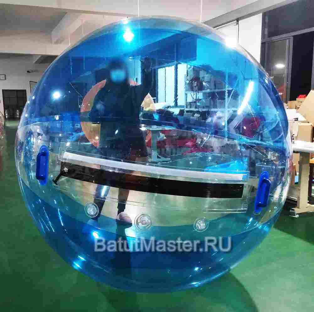 Бизнес-набор: Бассейн 7*7 м (1 шт), Водный шар ПВХ (4 шт), насос (1 шт)