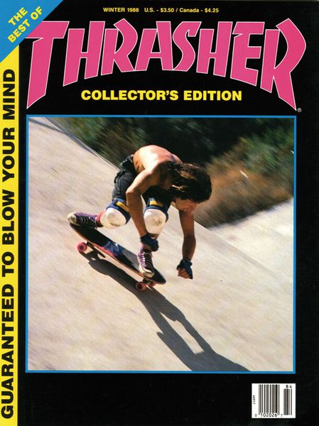 Thrasher skate mag Winter 1988