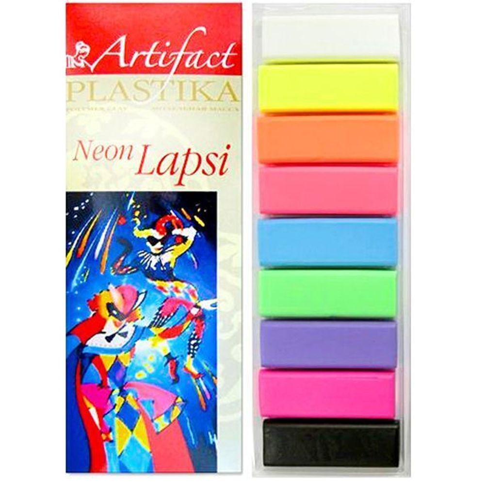 Набор Артефакт Lapsi NEON (9 флуоресцентных цветов)