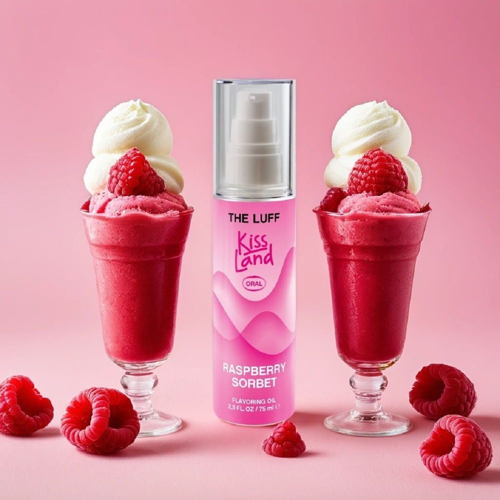 Съедобное массажное масло The Luff Raspberry Sorbet 75 мл