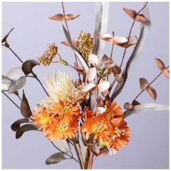 БУКЕТ ИСКУССТВЕННЫХ ЦВЕТОВ ВЫСОТА=40,5 СМ БЕЗ УПАКОВКИ (МАЛ=12ШТ./КОР=144ШТ.)