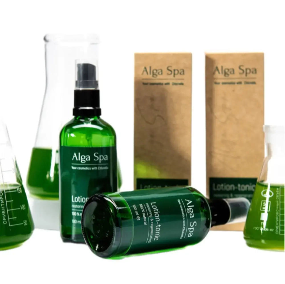 Лосьон-тоник Alga Spa восстанавливающий и регенирующий «Lotion-tоnic restoring & regenerating» (pH 8), 100мл