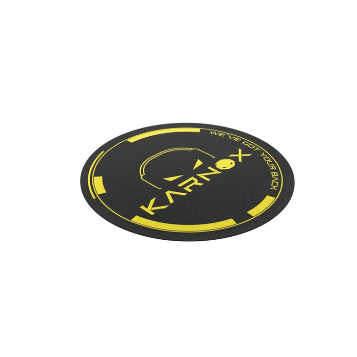 Напольный круглый коврик Karnox FLOOR Mat - 2 мм - Logo (KAFM85-01)