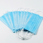 Маска одноразовая 3-х слойная медицинская из нетканного материала