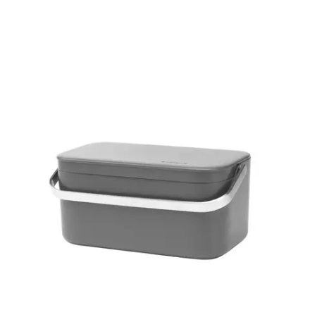 Brabantia - Контейнер для мусора Sort &amp; Go 1,8л, серый / артикул   117541  / GTIN 8710755117541
