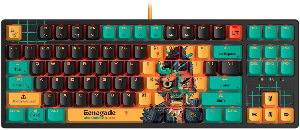 Клавиатура  A4Tech Bloody AT87 Renegade