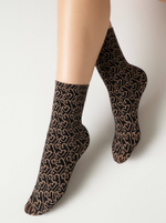 CONTE FANTASY Плотные носки с рисунками«Love»