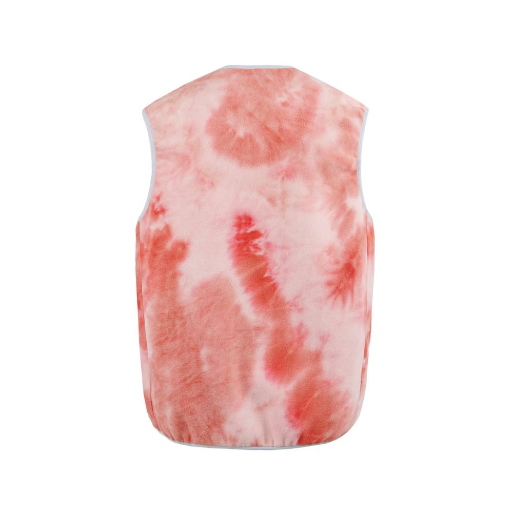 Жилет Called a Garment Wilderness tie-dye коралловый