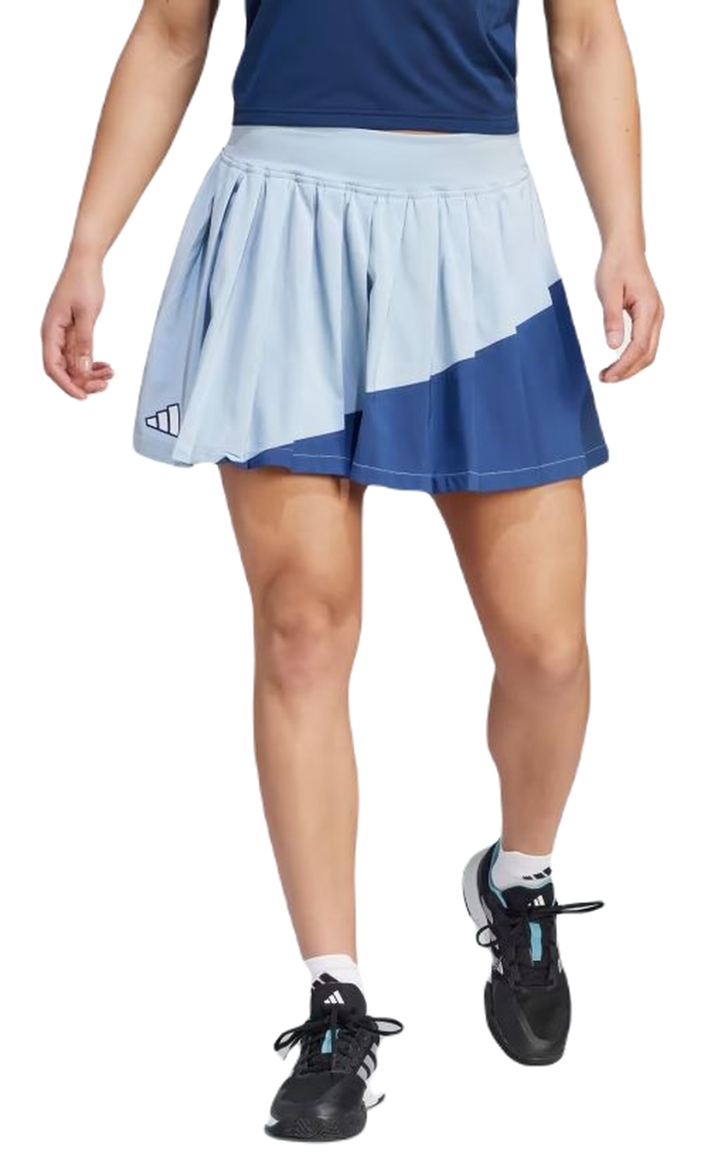Теннисная юбка Adidas Clubhouse Tennis Classic Premium Skirt - wonder blue/noble indigo