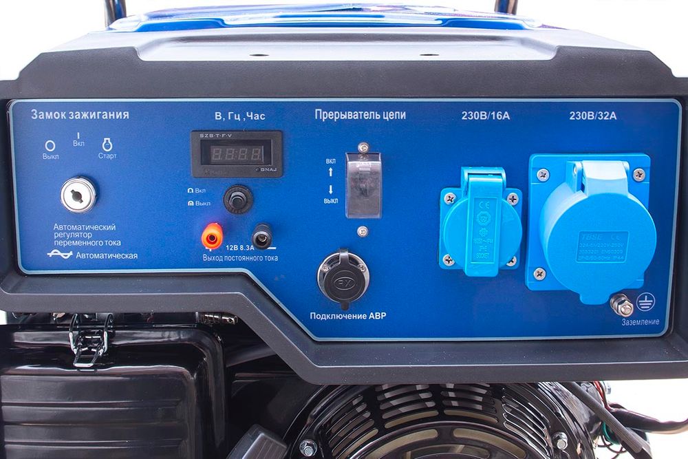 Генератор бензиновый TSS SGG 7000EA - [7 кВт / 30.5 А] эл. старт, АКБ, с блоком АВР