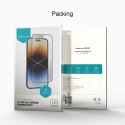 Защитное закаленное стекло от Nillkin для Xiaomi Redmi Turbo 4 и Poco X7 Pro, серия CP+PRO Anti-Explosion Glass Screen Protector