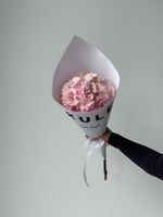 Кулек из розовой гортензии