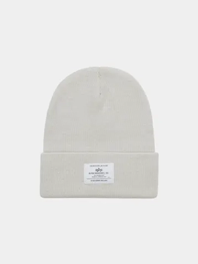 Шапка - Alpha Essential Beanie (dune white - серо-белый)