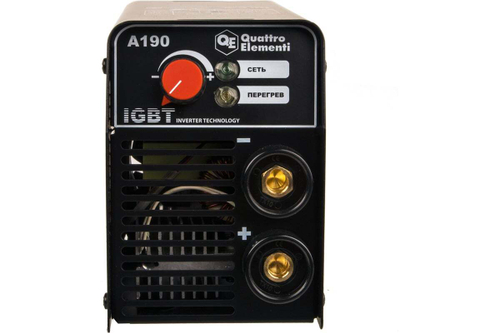 Инверторный аппарат электродной сварки QUATTRO ELEMENTI A 190 248-528