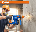 Перфоратор SDS-plus WADFOW WRH2D32 1500 Вт 5,5 Дж