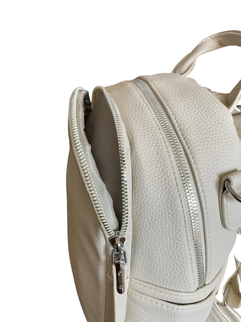 Рюкзак- сумка женская экокожа розовая QOZA