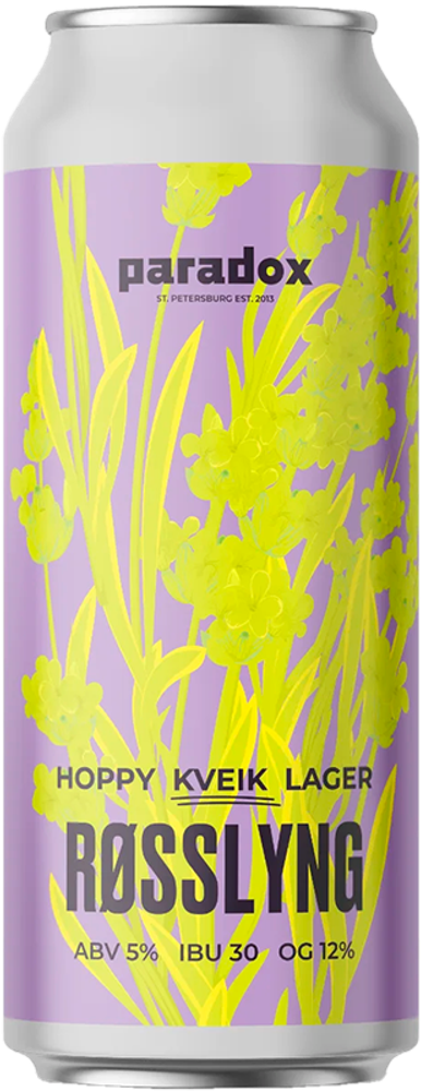 Пиво Парадокс Росслинг / Paradox Rosslyng 0.45 - банка