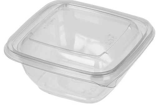 Контейнер СпК-1212 "Кубик" 375мл, Прозрачная (ПЭТ) Стп (126*126*52) 500шт/кор