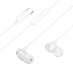 Проводные наушники Borofone для Type-C BM95 (silver)
