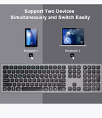 Беспроводная клавиатура WiWU Magic Keyboard Master mkb-03 для iOS/Android/Windows