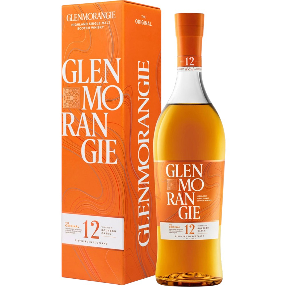 Виски Glenmorangie The Original 12 Y.O. 1 л. В подарочной коробке