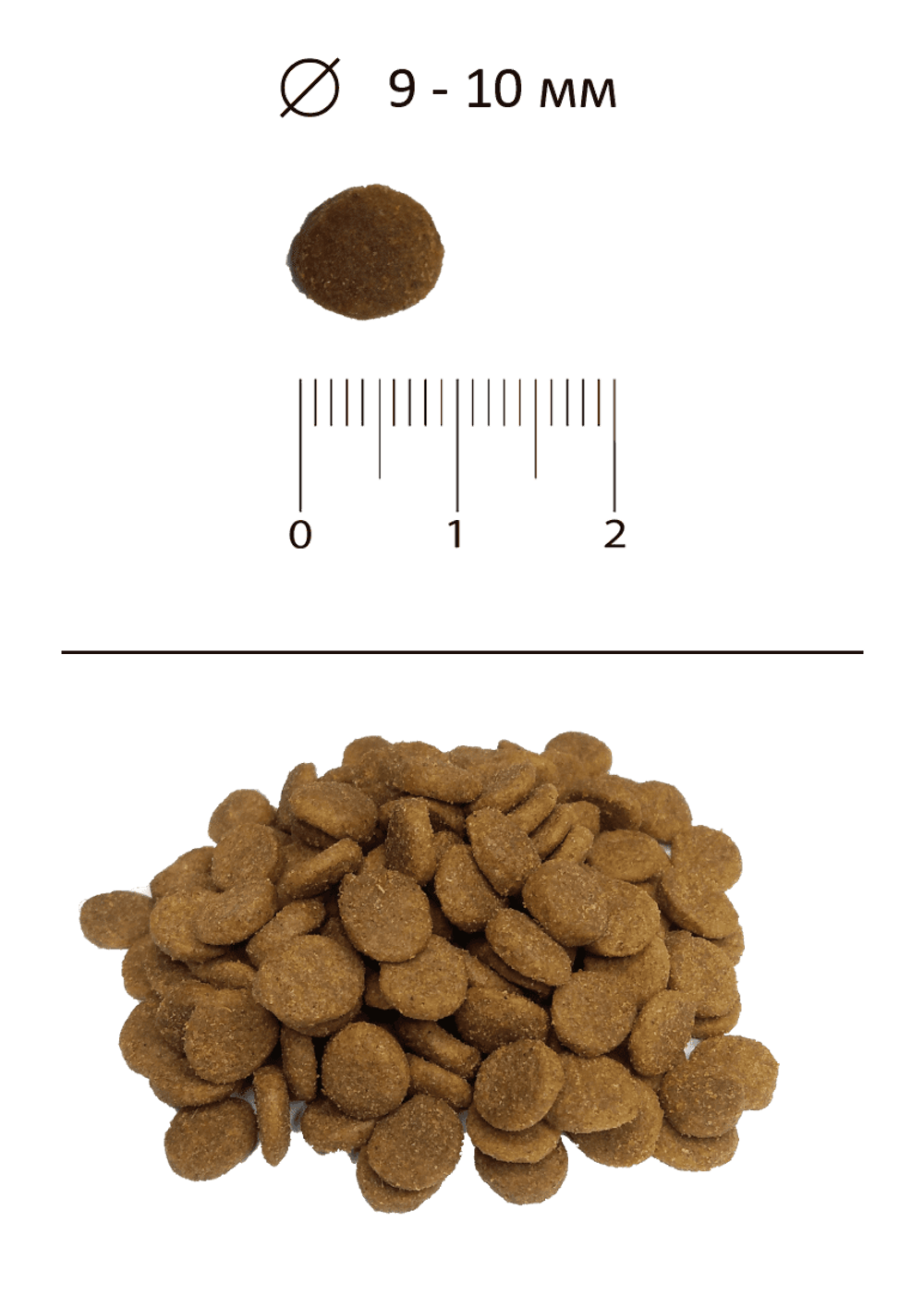 Сухой корм для кошек для взрослых кошек с говядиной Blitz Sensitive Beef Adult Cats All Breeds 10кг