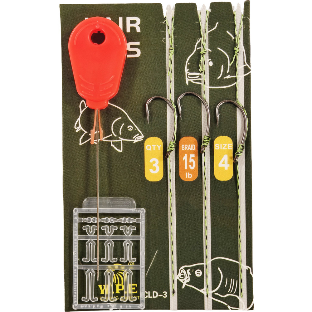 Поводок карповый оснащенный №4