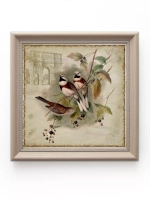 Картина на стену интерьерная на холсте 23х23см