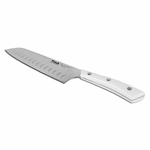 Нож Сантоку кухонный 178 мм белая рукоять