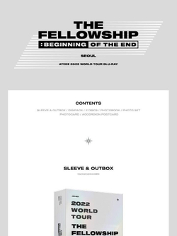 видео ATEEZ - ATEEZ The Fellowship : Beginning of the End Seoul 2022 World Tour BLU-RAY