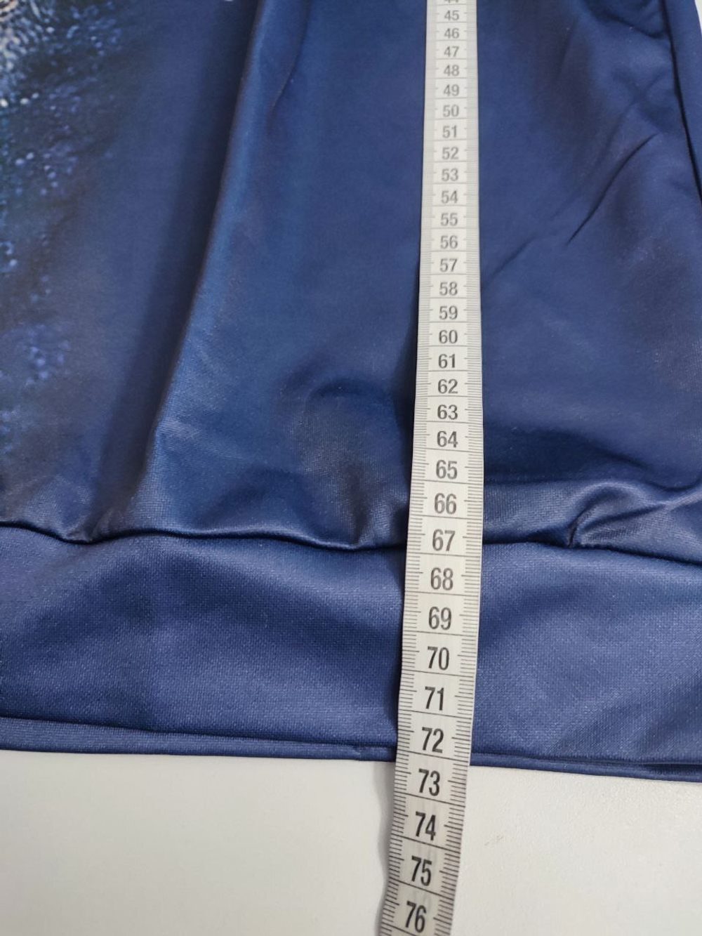 Джемпер с принтом 52 размер