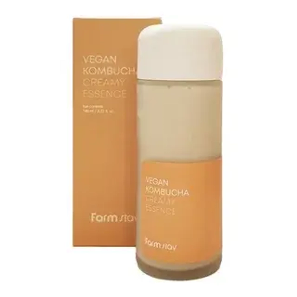 Кремовая эссенция с чайным грибом FarmStay Vegan Kombucha Creamy Essence