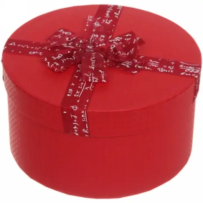 Коробка подарочная «Восторг», цвет красный, 20*20*11 см