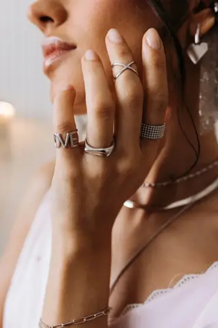 Кольцо фаланговое "LOVE"