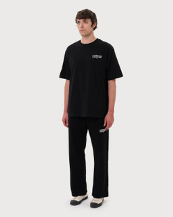 COMME DES FUCKDOWN ФУТБОЛКА ЧЕРНАЯ