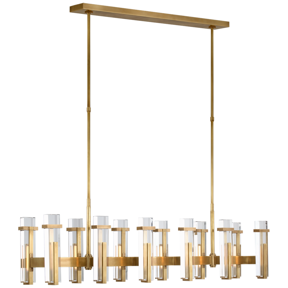 Люстра Visual Comfort Malik Large Linear Chandelier (Open Box)