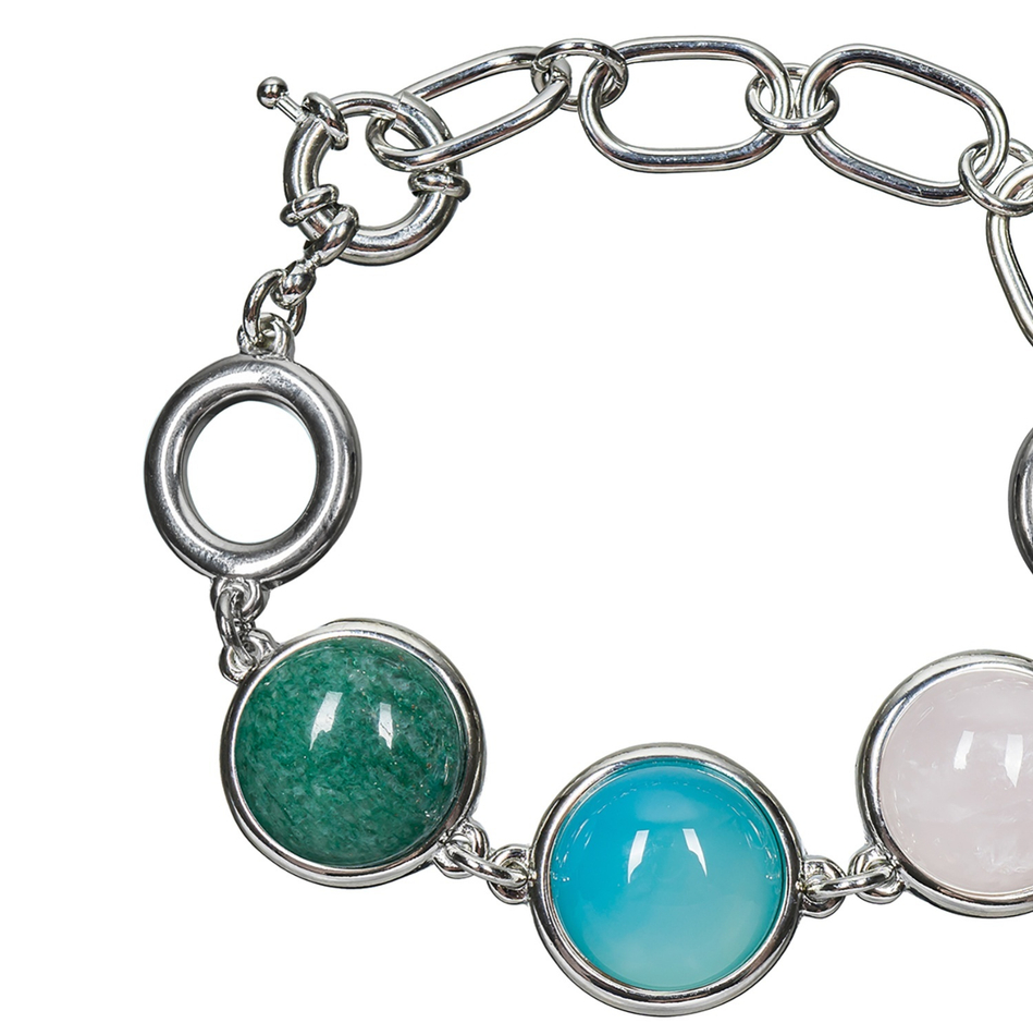 Браслет Possebon Azul, Q.Rose, Q.Verde C0138.20.7.17 S