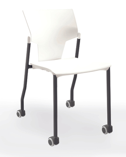 Aktiva стул на 4 ногах и колесах