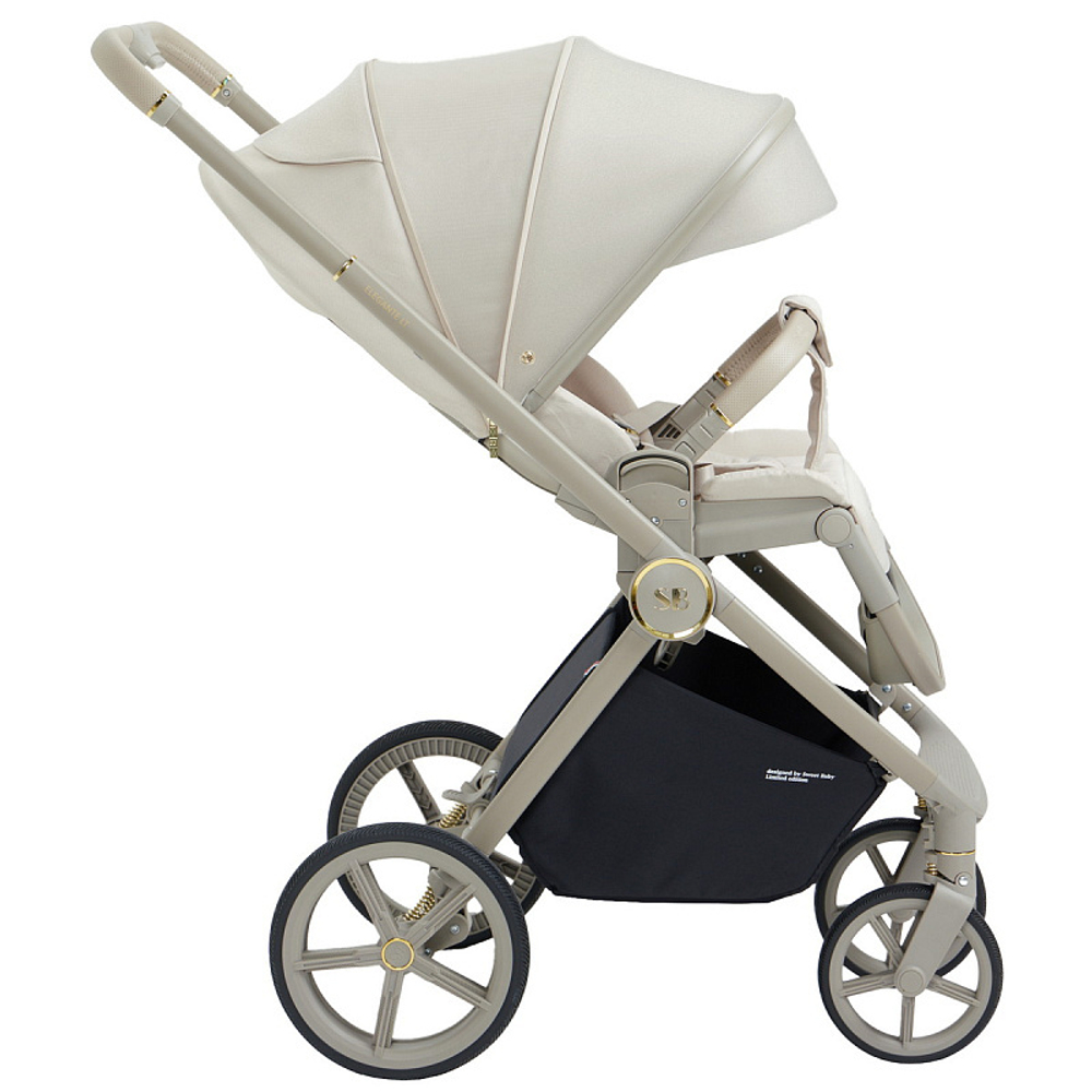 Детская коляска Sweet Baby Elegante 3 в 1 LT Beige 427218