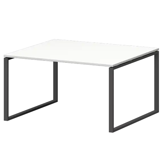 Стол переговорный на металлокаркасе СМСП-О-14.123.Пр25  1400x1236x750 Смарт