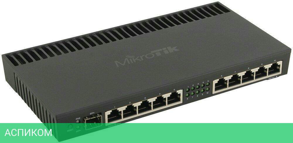 DSL-маршрутизатор Mikrotik RB4011iGS+RM