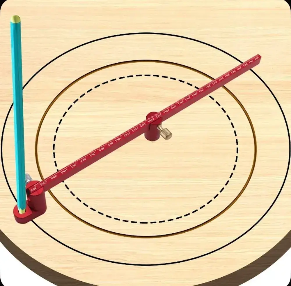 Циркуль столярный высокой точности 550мм