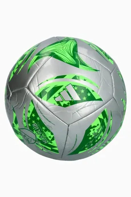 Футбольный мяч adidas MLS 2025 Club размер 3 - серебряный