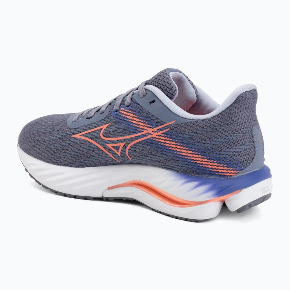 Женские Кроссовки для бега Mizuno Wave Inspire 21 blue granite/striking coral/irisbloom