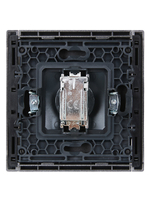 FORTE&PIANO Розетка TV оконечная FP528 сталь IEK